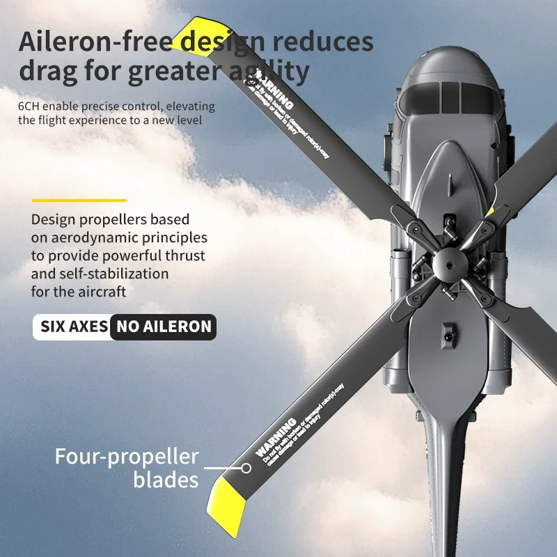 Helicóptero RC K200 sin escobillas con flujo óptico para acrobacias - imagen 3