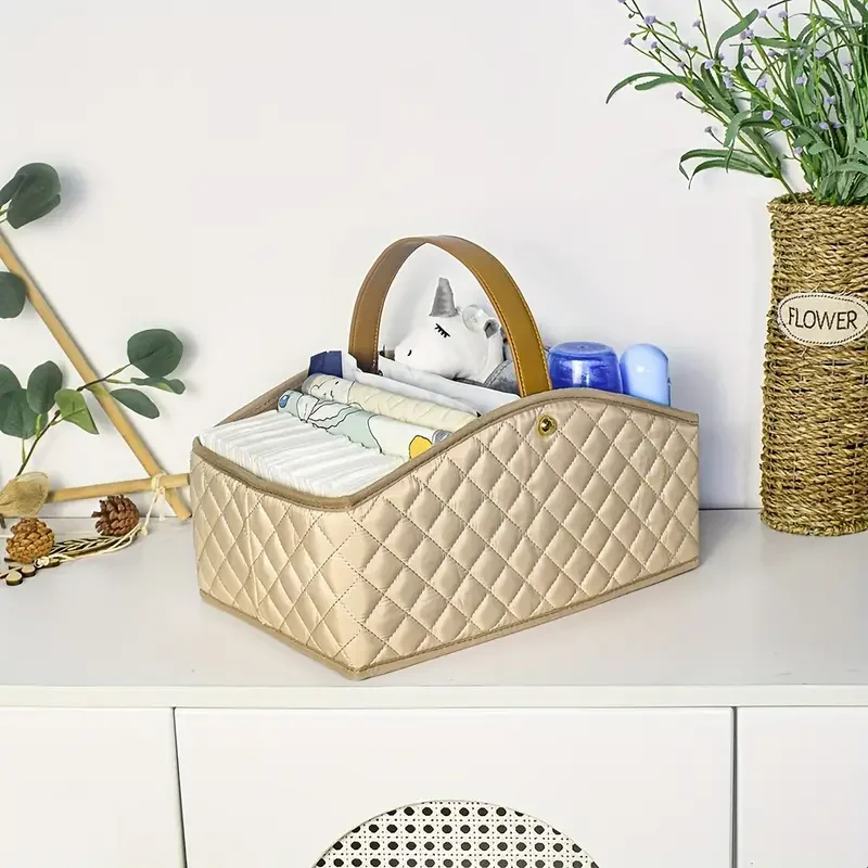 Bolso de maternidad con organizador para pañales y cochecito