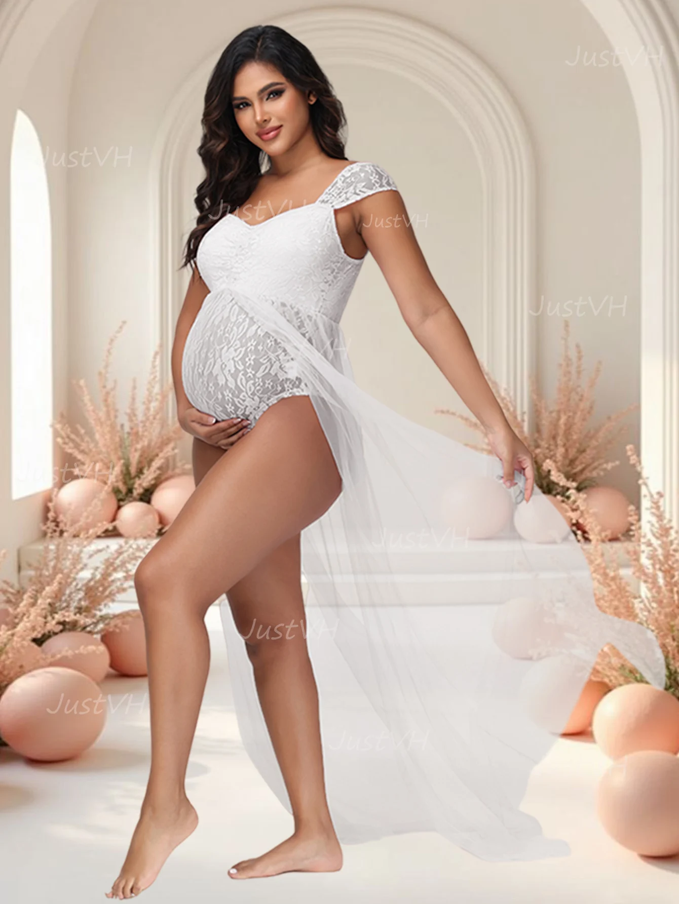 Body de maternidad con estilo y caída