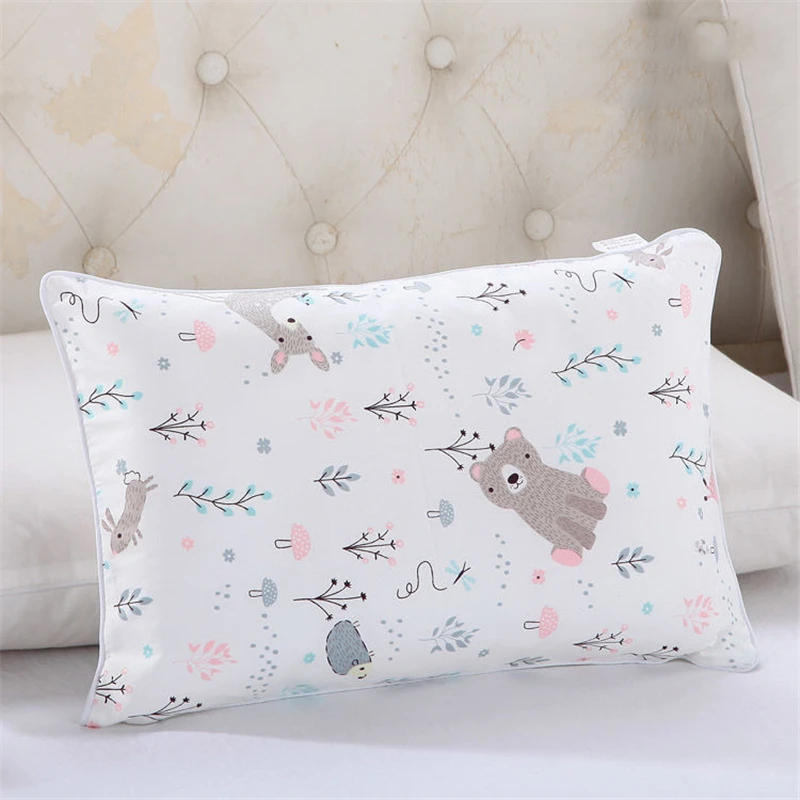 Funda de almohada infantil de algodón 30x50 cm - Dibujos animados - imagen 2