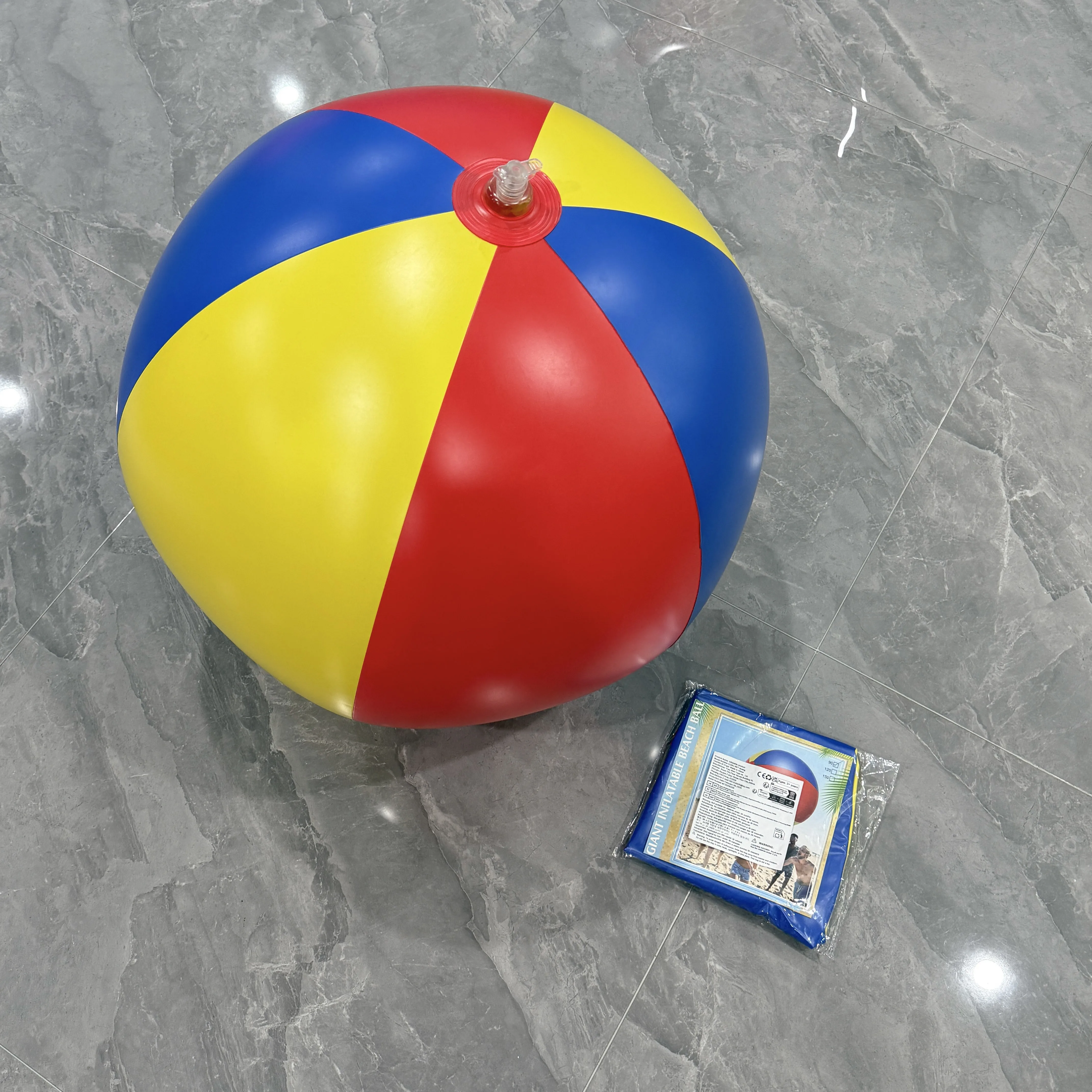 Balón colores playa
