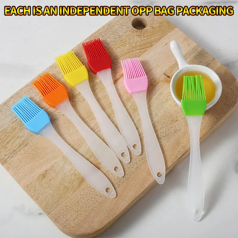Pincel de silicona para cocinar - Resiste al calor, sin pelo - imagen 4