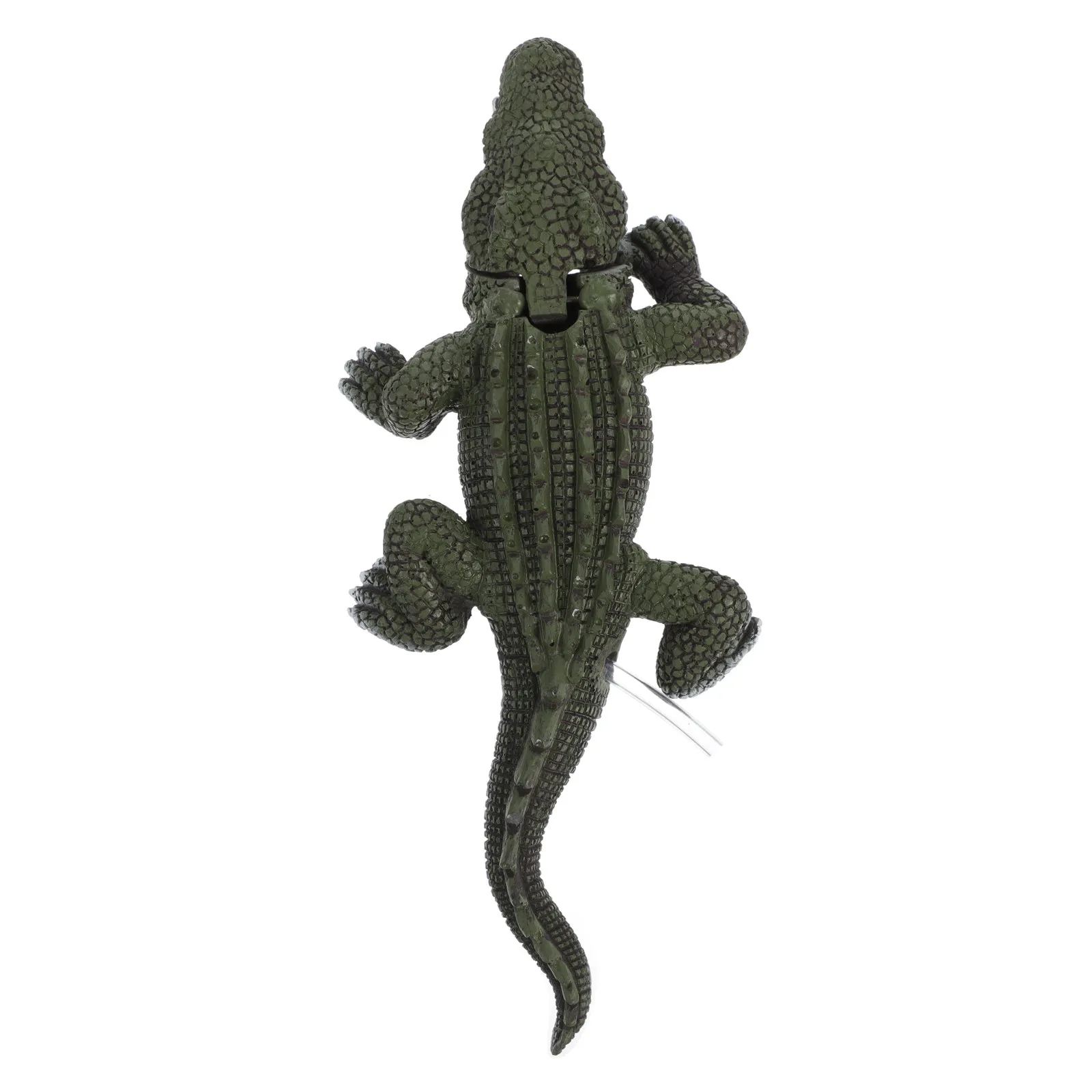 Figura de cocodrilo en resina para aprendizaje oceánico infantil - imagen 4