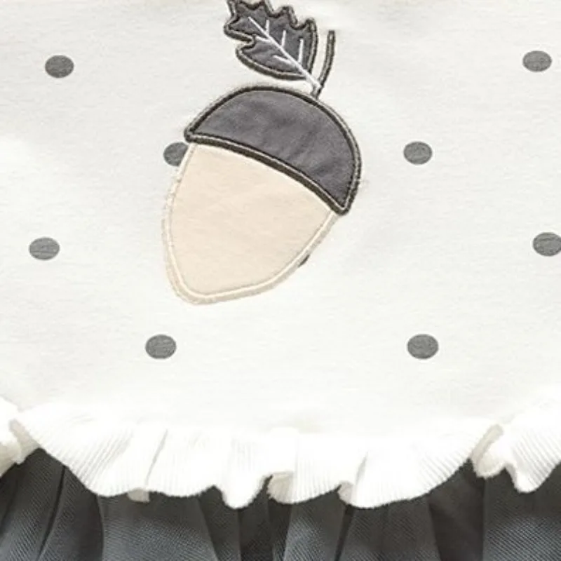 Vestido de princesa con capucha para niña – Gasa suave y fluida - imagen 4