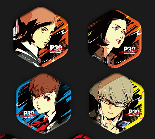 Pin metálico coleccionable Persona de Sega, edición aniversario - imagen 4