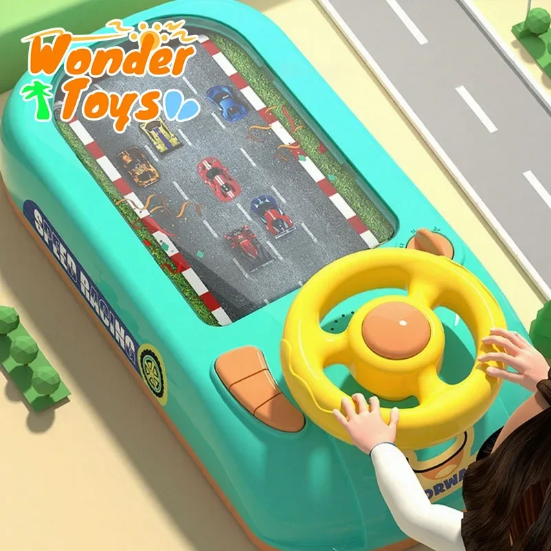 Volante eléctrico infantil con simulación de conducción para niños - imagen 3