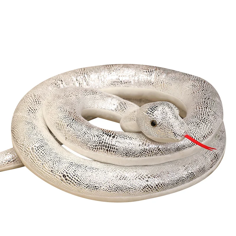 Serpiente de peluche gigante de felpa suave: regalo divertido - imagen 5