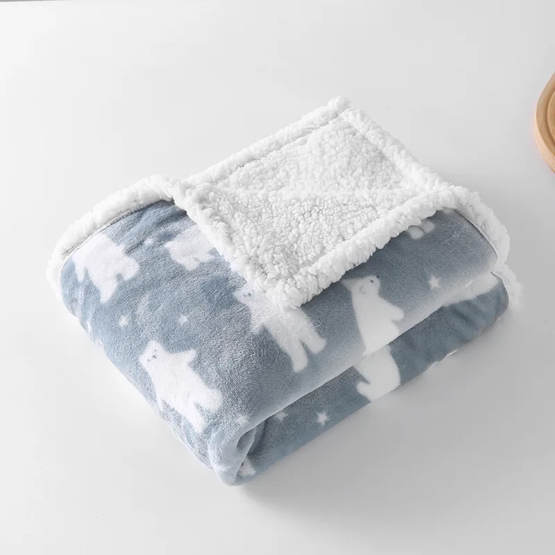 Manta polar suave para bebé – Perfecta cochecito invierno - imagen 4