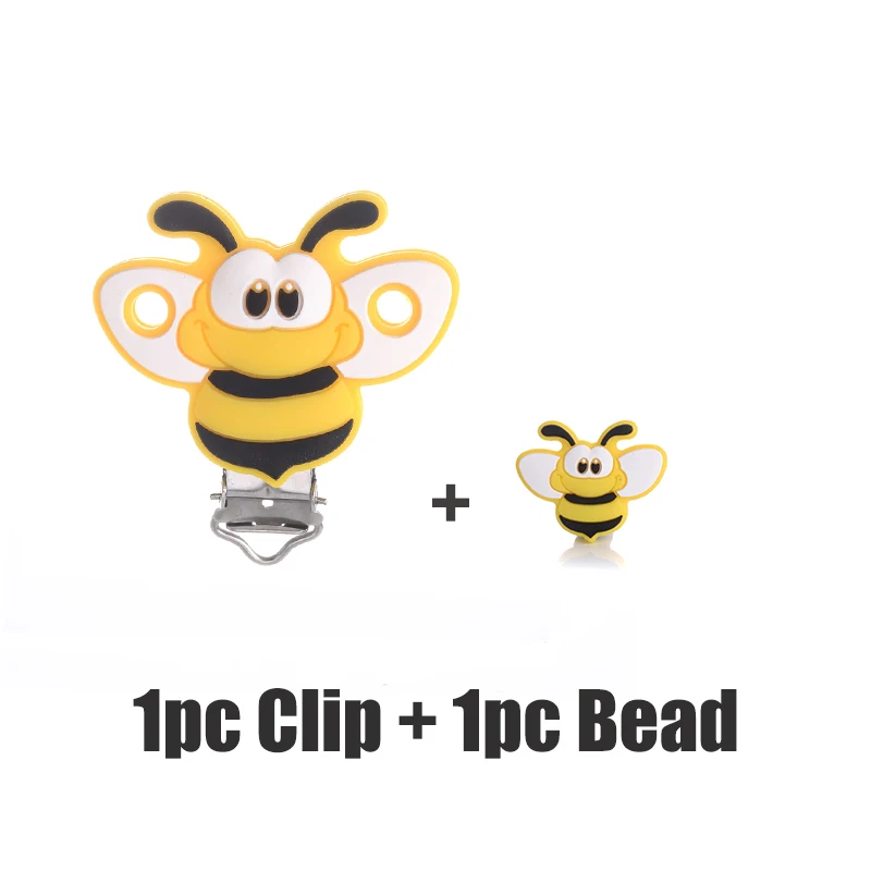 Clip de silicona mariposa para DIY infantil