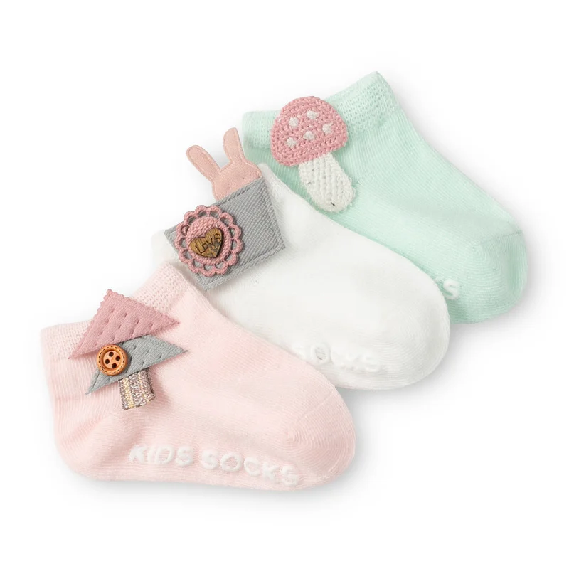 Lawadka calcetines de algodón antideslizantes para bebé y niño - imagen 2