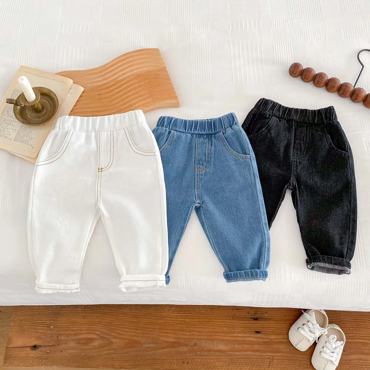 Pantalones vaqueros Milangel para niños de 1 a 6 años