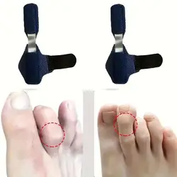 Corrector de dedos con férula para torceduras en garra y martillo