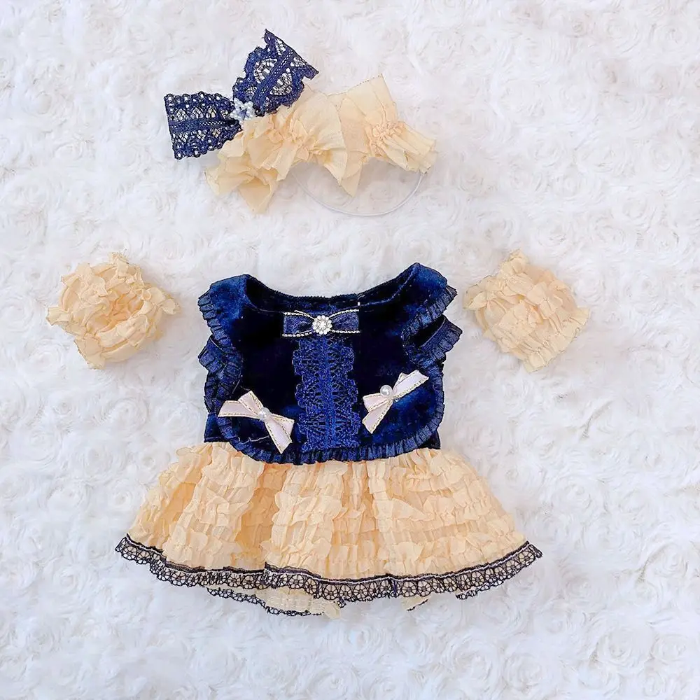 Vestido Lolita de encaje para muñeca – Falda princesa estilo moda infantil - imagen 3