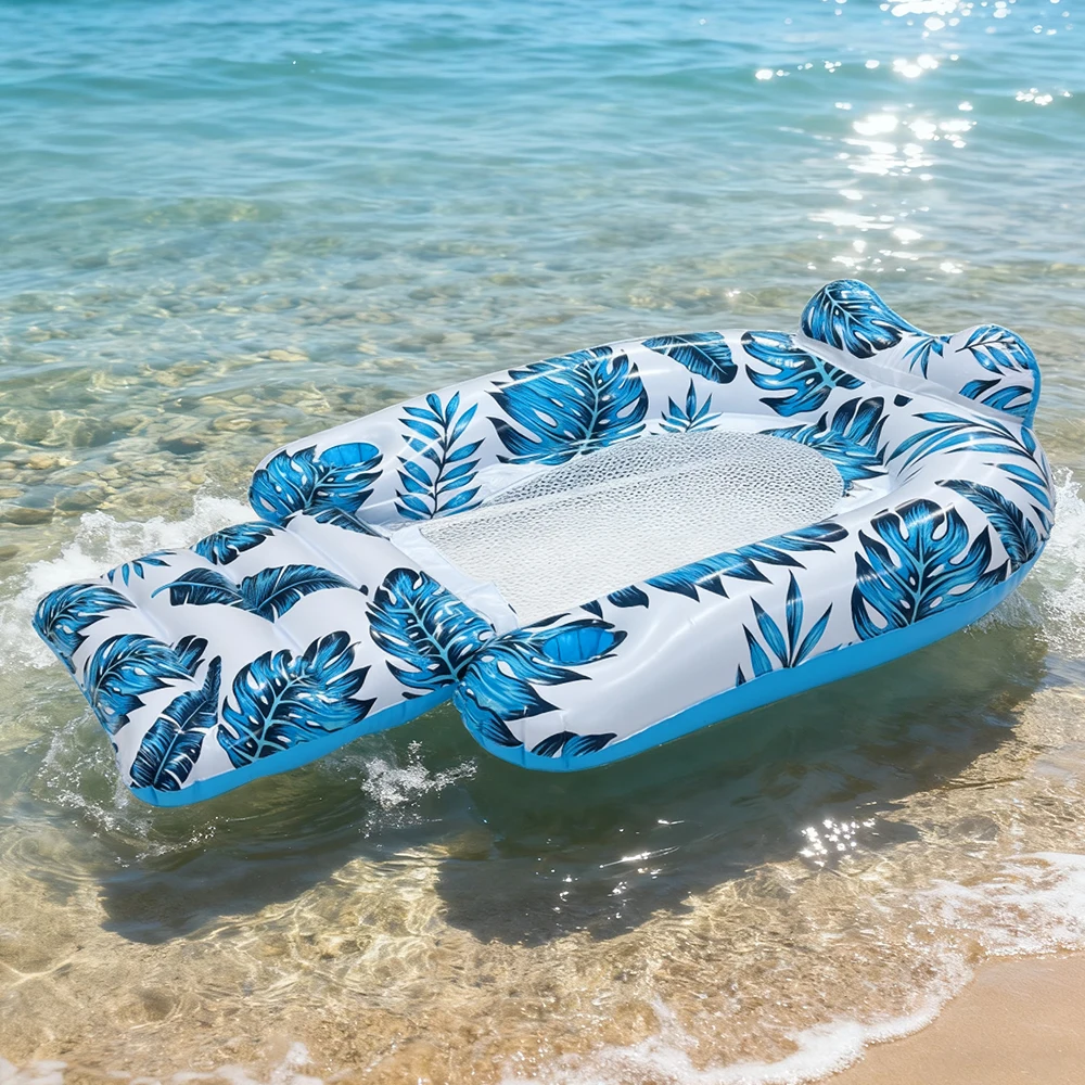 Asiento flotante individual para piscina y playa – silla inflable - imagen 3