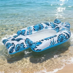 Asiento flotante individual para piscina y playa – silla inflable