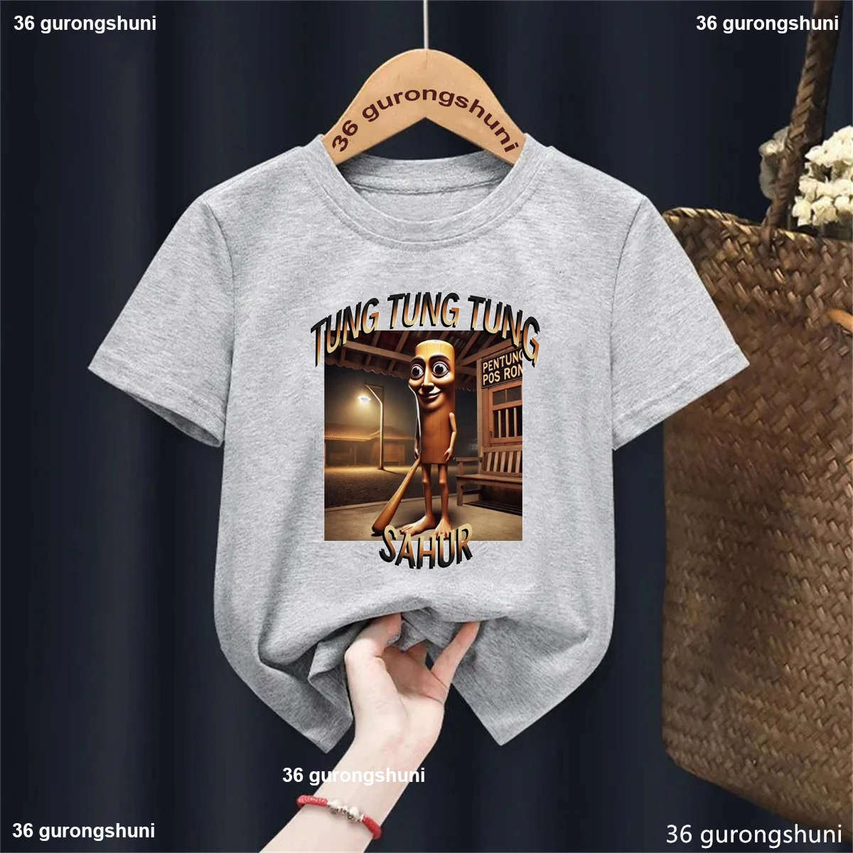 Camiseta infantil con estampado divertido Kawaii de verano - imagen 4