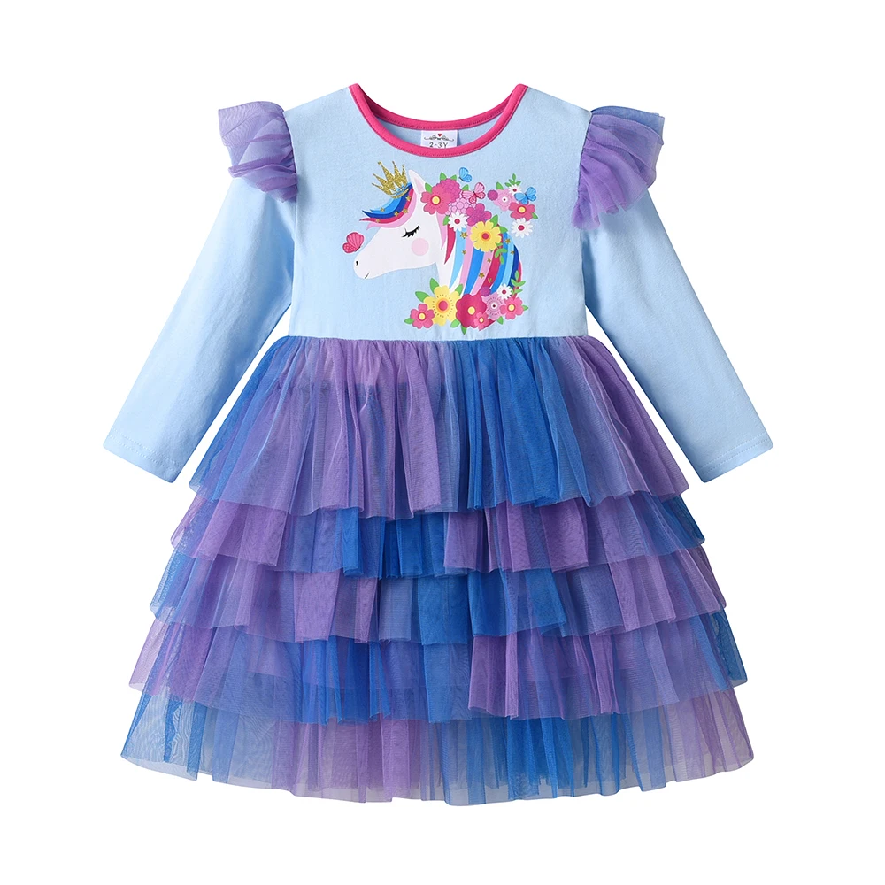 Estampado de unicornio y flores