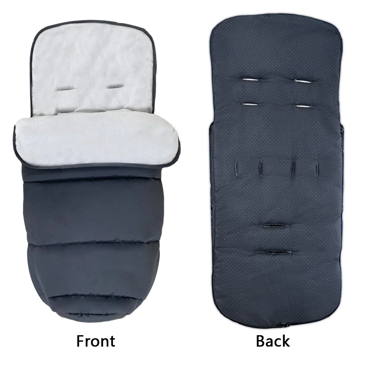 Saco de invierno universal para cochecito infantil impermeable - imagen 3