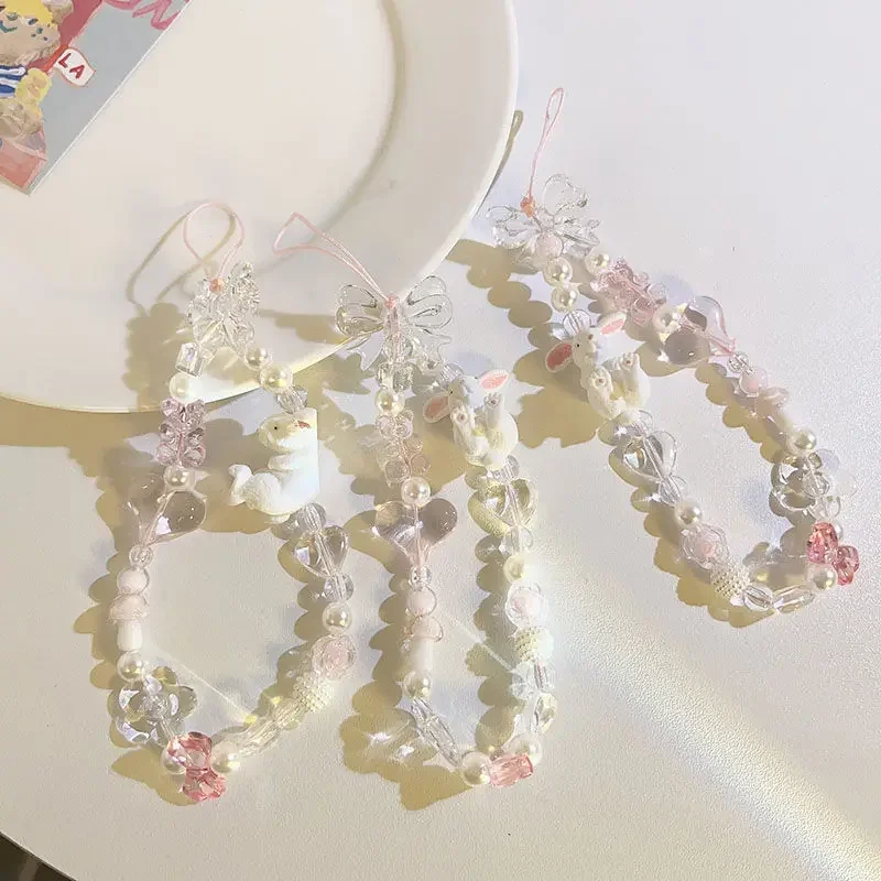 Colgante de conejo kawaii con diseño coreano
