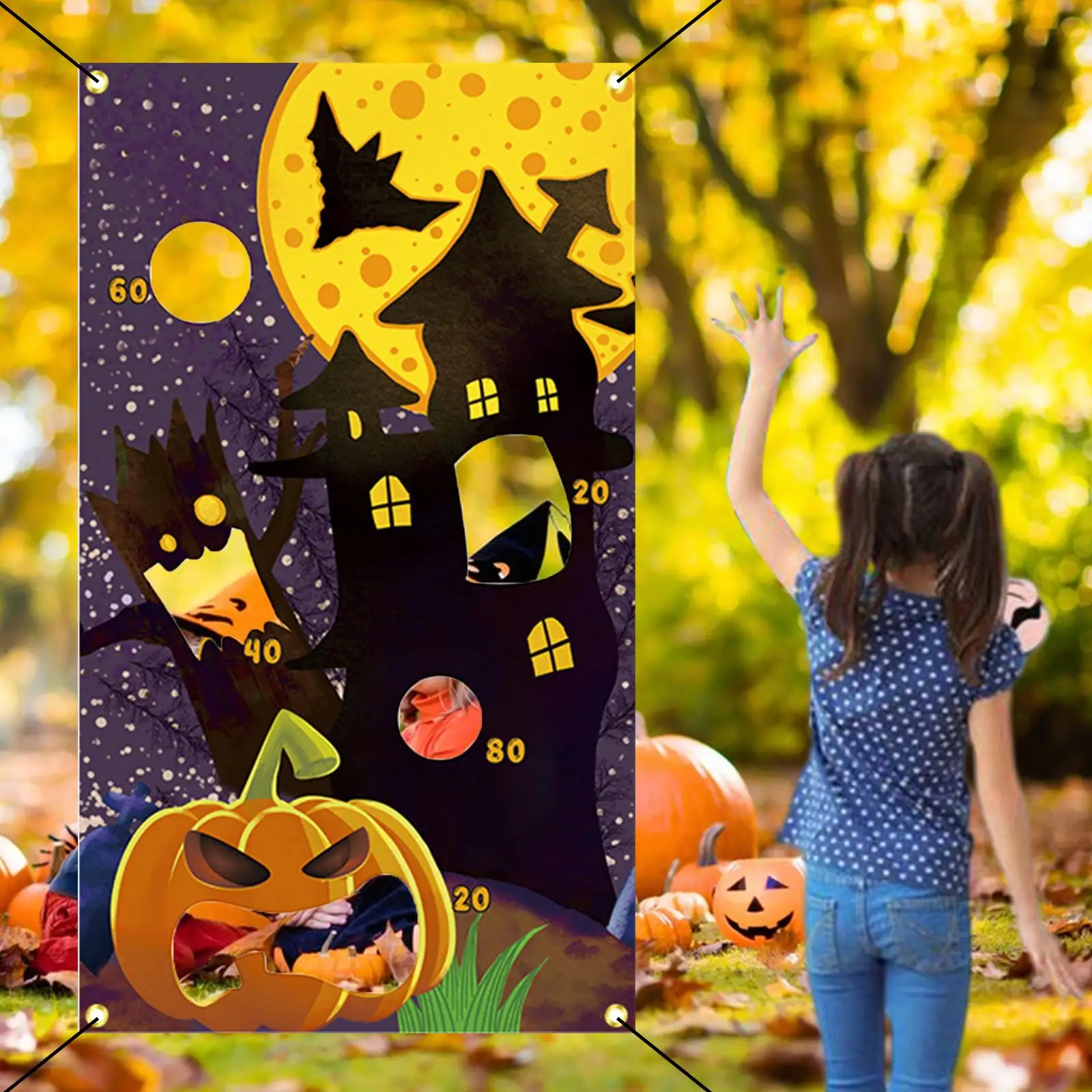Juego de lanzamiento Halloween reutilizable para interior y exterior - imagen 2