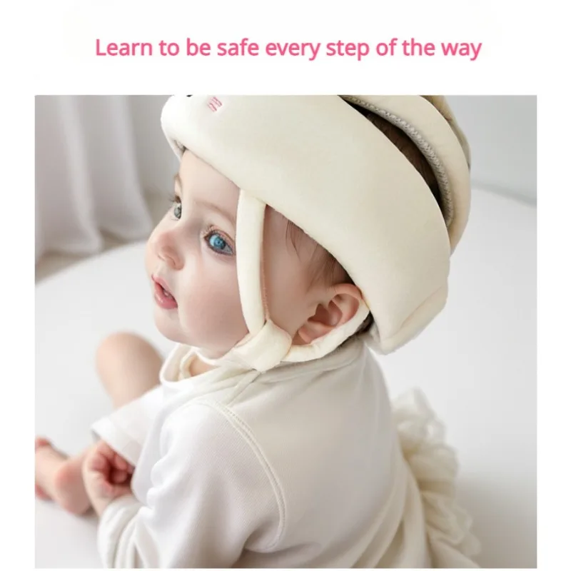 Casco de bebé para aprender a caminar: protector de cabeza suave - imagen 3