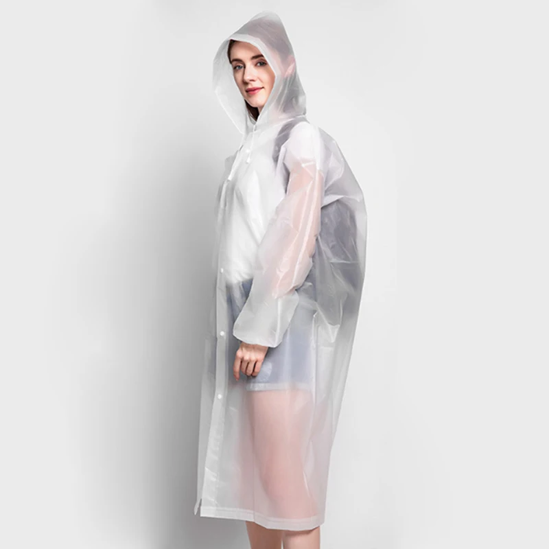 Chubasquero impermeable transparente para adulto - imagen 5
