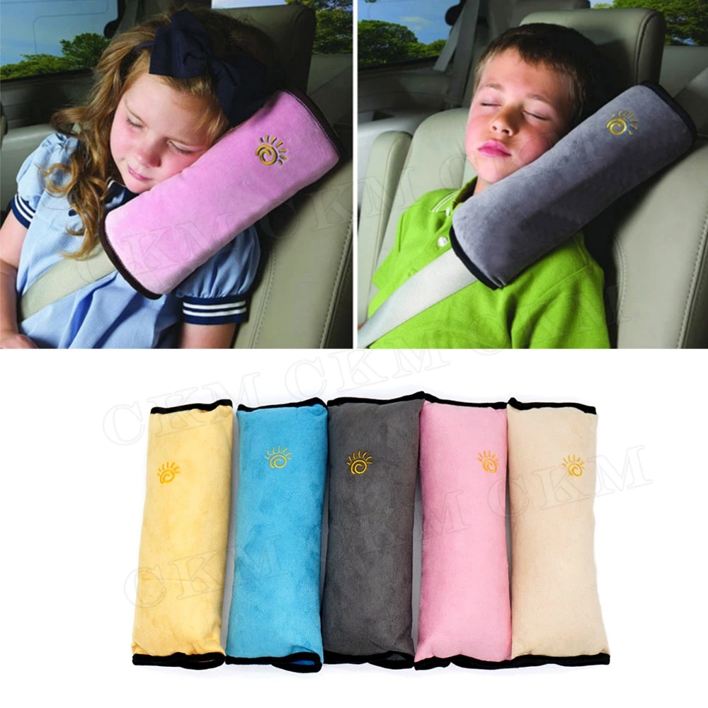 Protector hombro cinturón seguridad niños – Cojín felpa suave