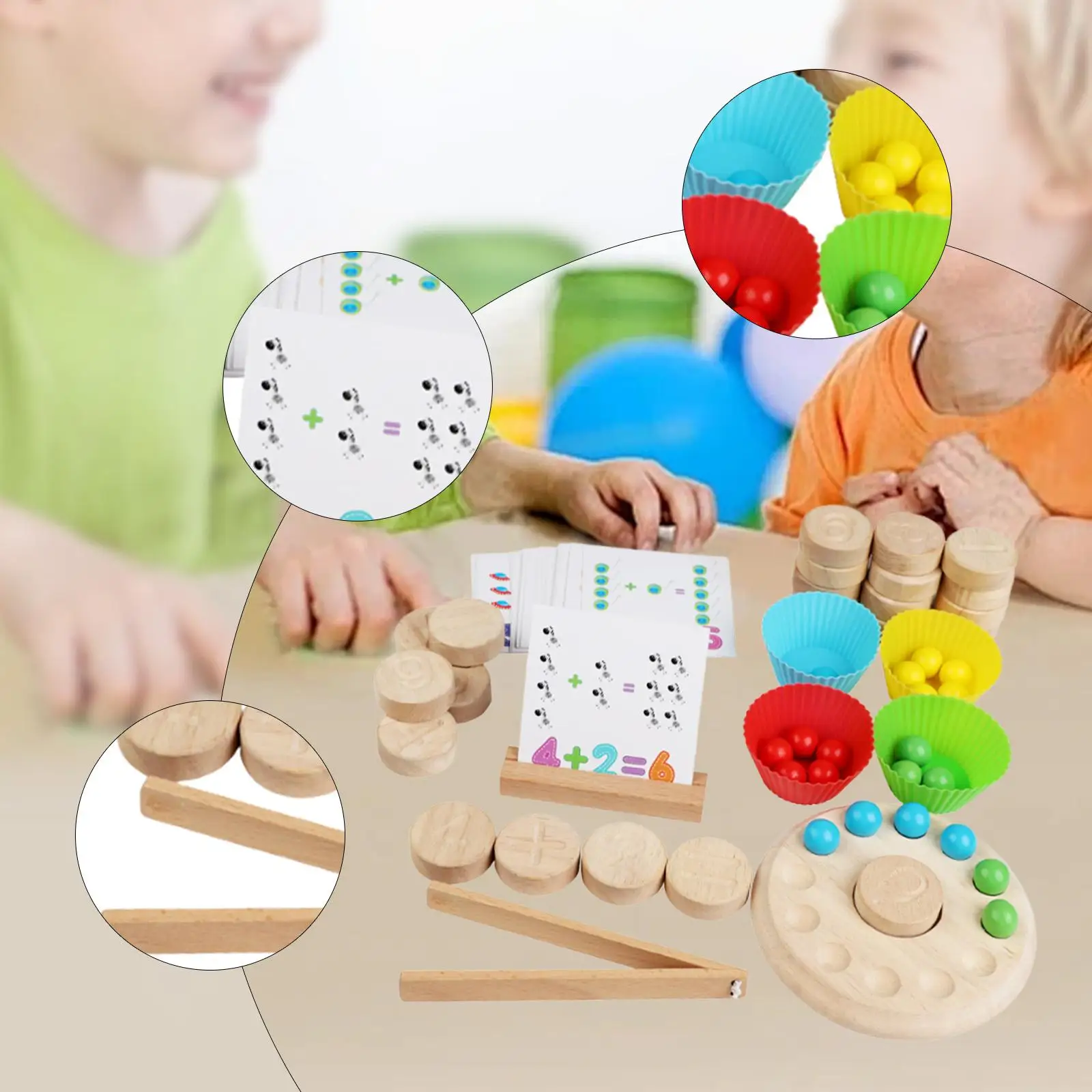 Juego de matemáticas educativo para contar – regalo de cumpleaños