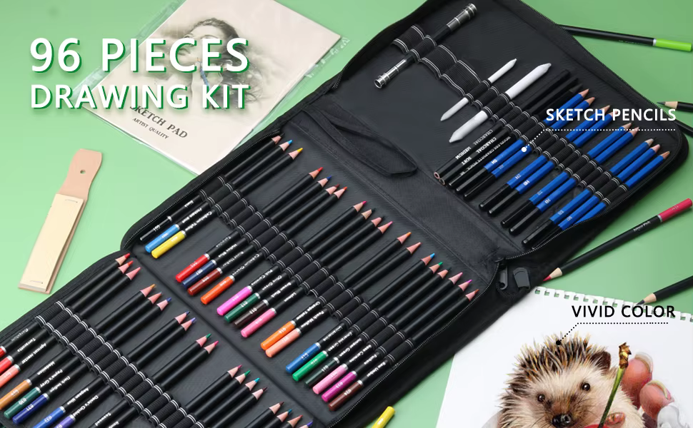 Lápices de colores Kolorowys 96 piezas