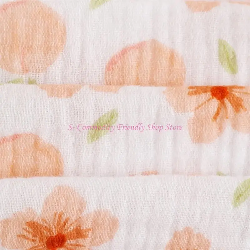 Babero bandana infantil de algodón en triángulo - imagen 3