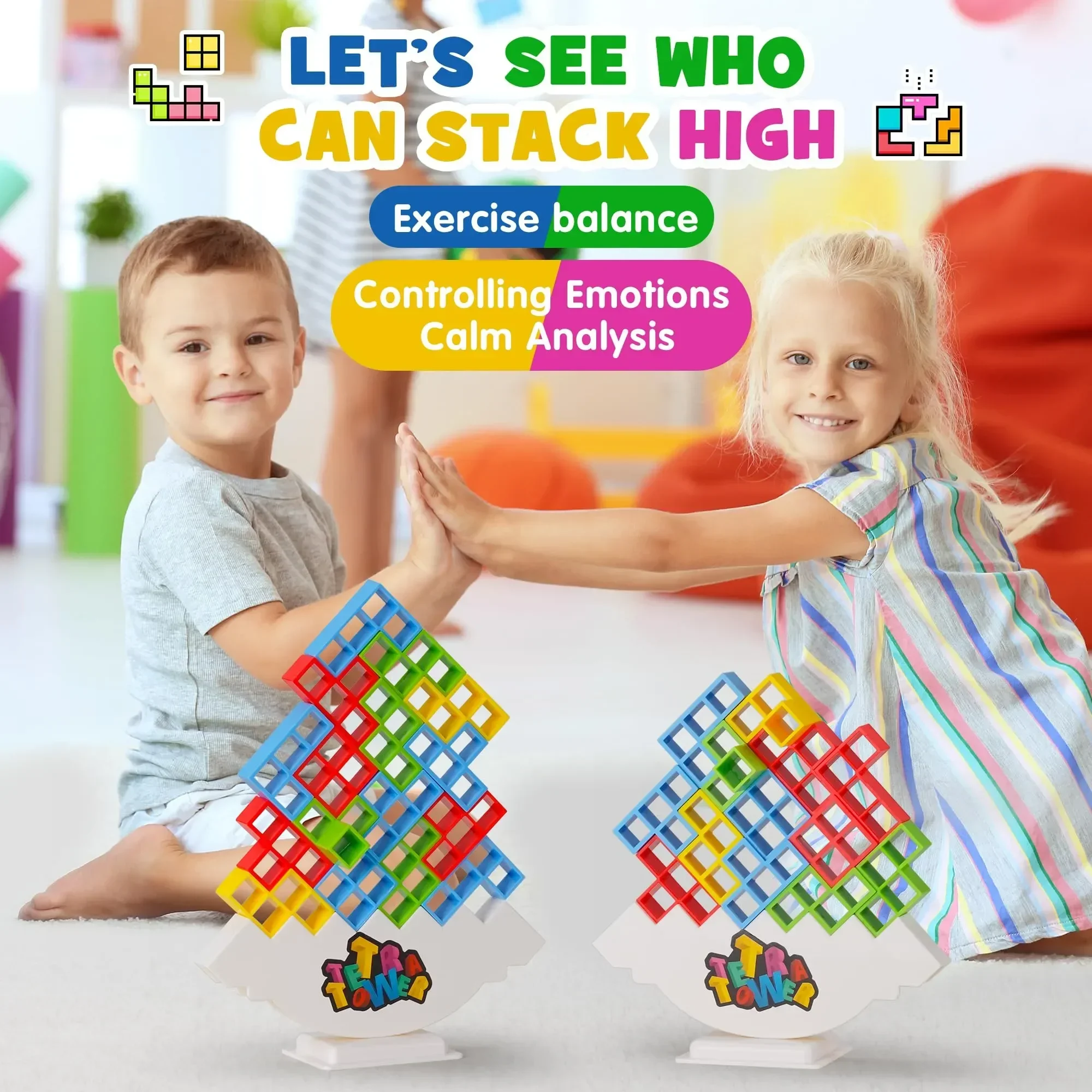 Bloques educativos de construcción para niños – Apilables y divertidos - imagen 5