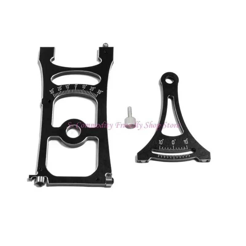 Placas de rueda y medidores de ángulo del kit de alineación