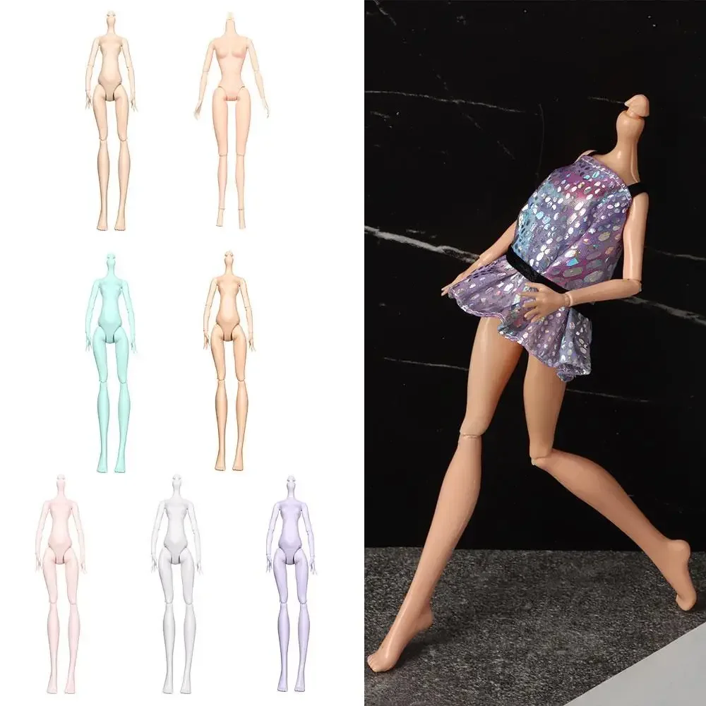 Muñeca de moda 1/12 con cabeza intercambiable y maquillaje realista - imagen 4