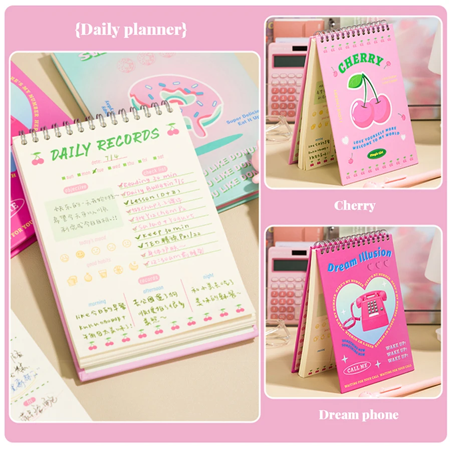 Cuaderno planificador de gestión del tiempo – spiral para estudiantes - imagen 2