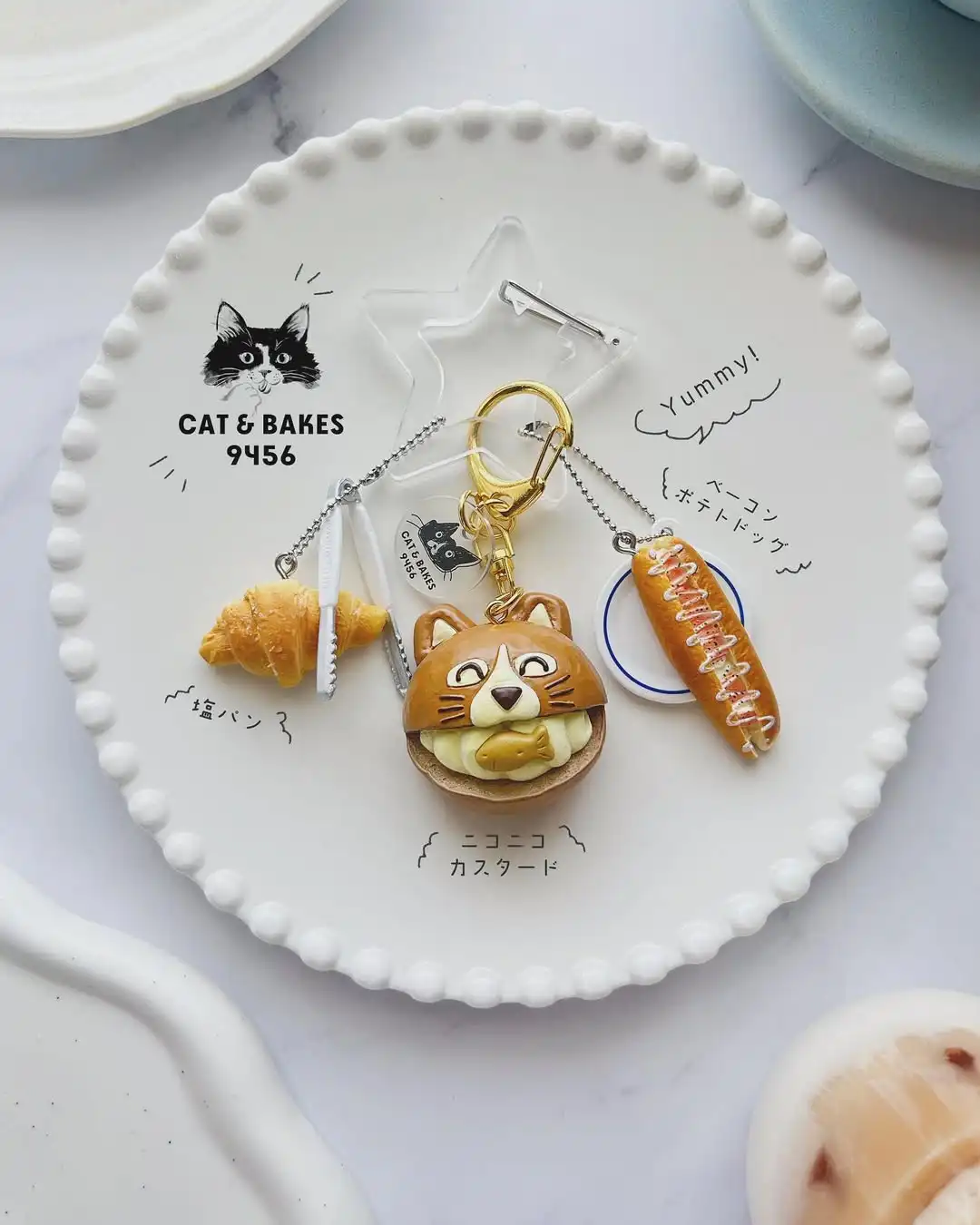Doraneko Juguetes cápsula originales gato colgante figuras para niños