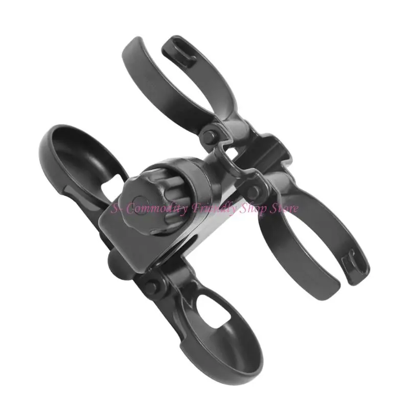 Portabotellas para cochecito con abrazadera giratoria ajustable - imagen 2