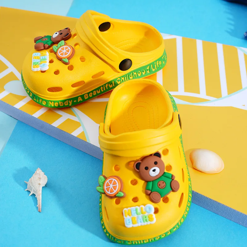 Zapatillas de verano antideslizantes de punta cerrada niños - imagen 3