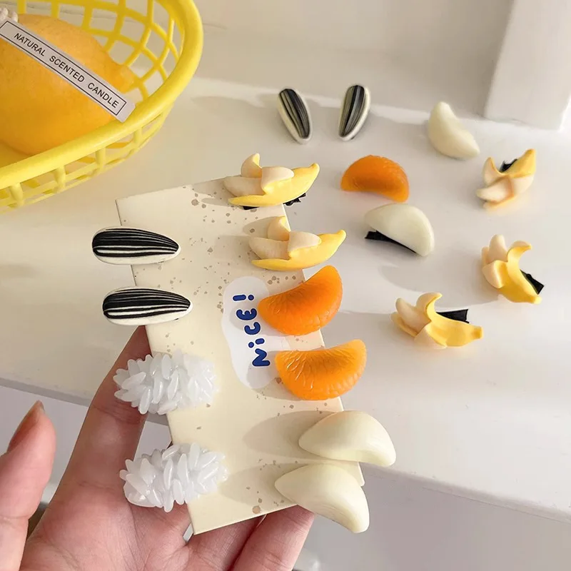 Horquillas con forma de arroz para niña, estilo japonés - imagen 5