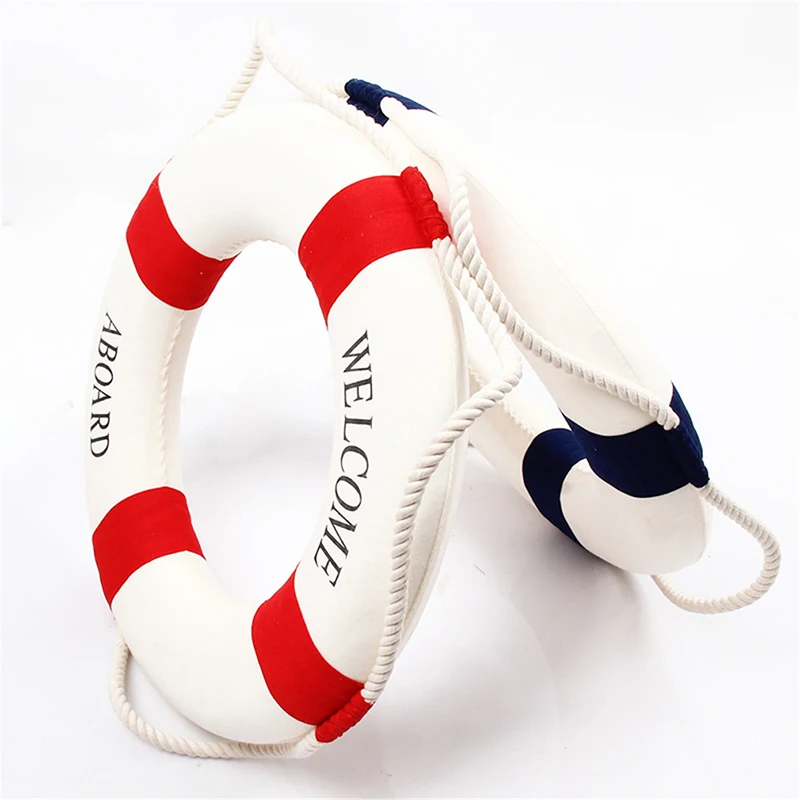 Boya salvavidas de espuma decorativa – Anillo náutico para pared infantil - imagen 5