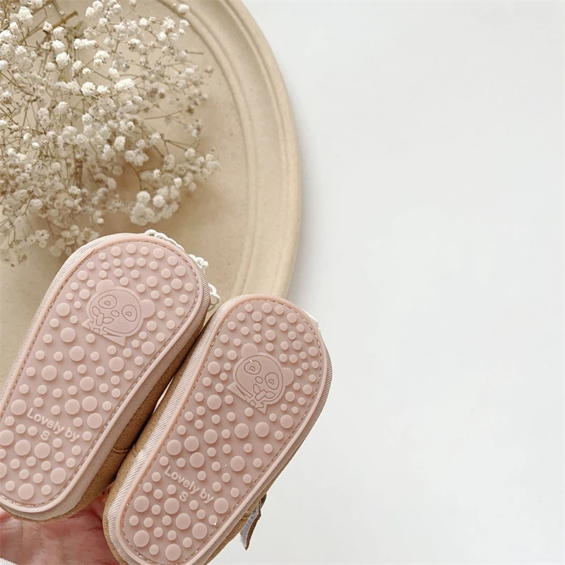 Zapatos de princesa con conejo para niñas – Suela blanda antideslizante - imagen 5