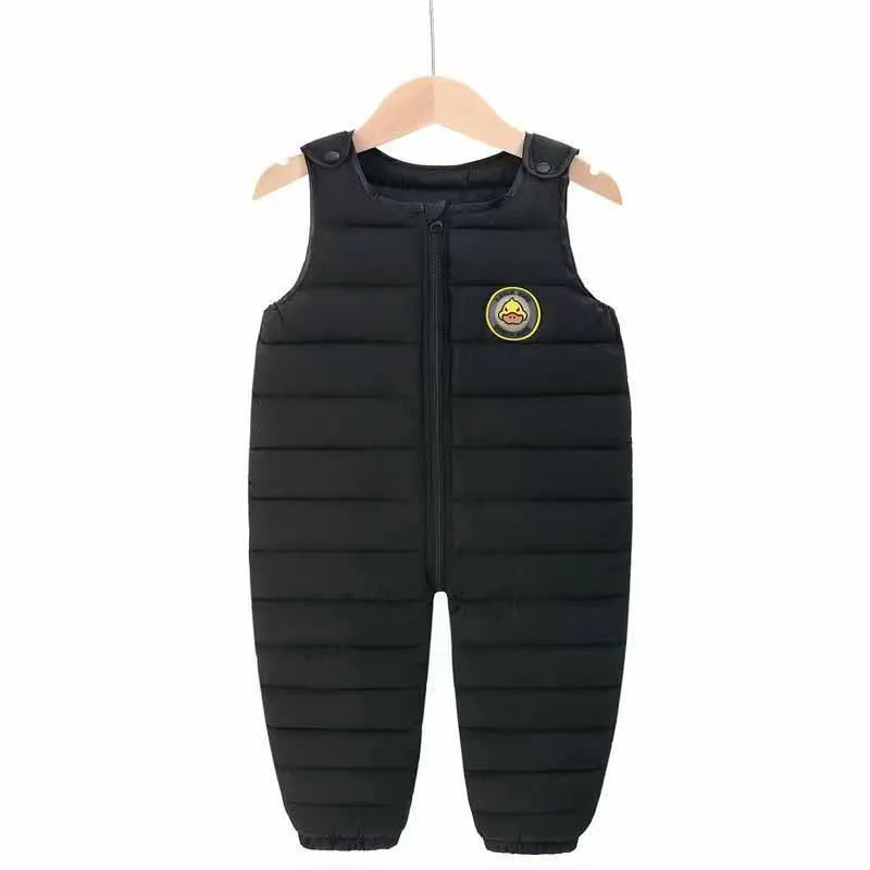 Pelele impermeable grueso para bebé de invierno con forro cálido - imagen 5