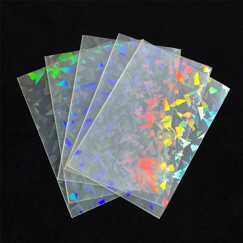 Funda Holo 65x90mm láser mate corazón para tarjetas Kpop - imagen 3