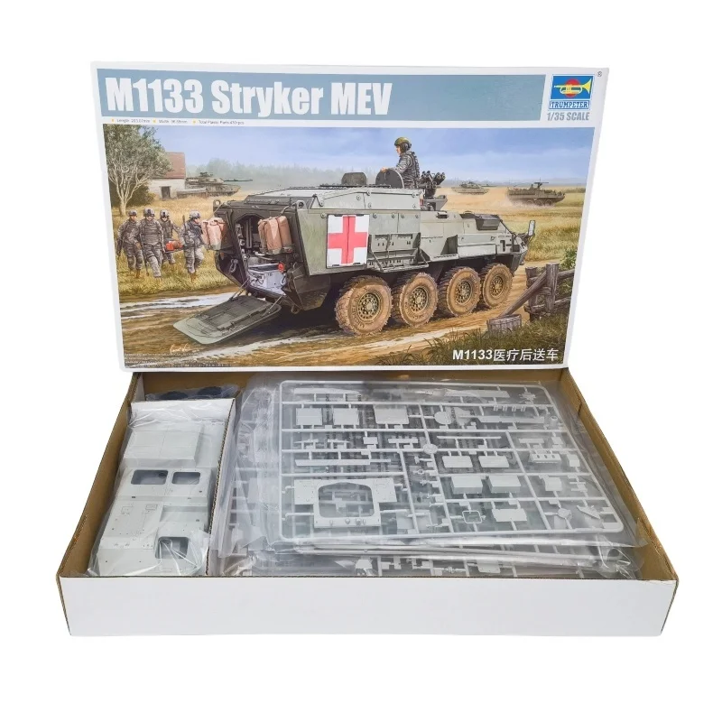 Trumpeter kit de montaje del vehículo Stryker MEV para niños