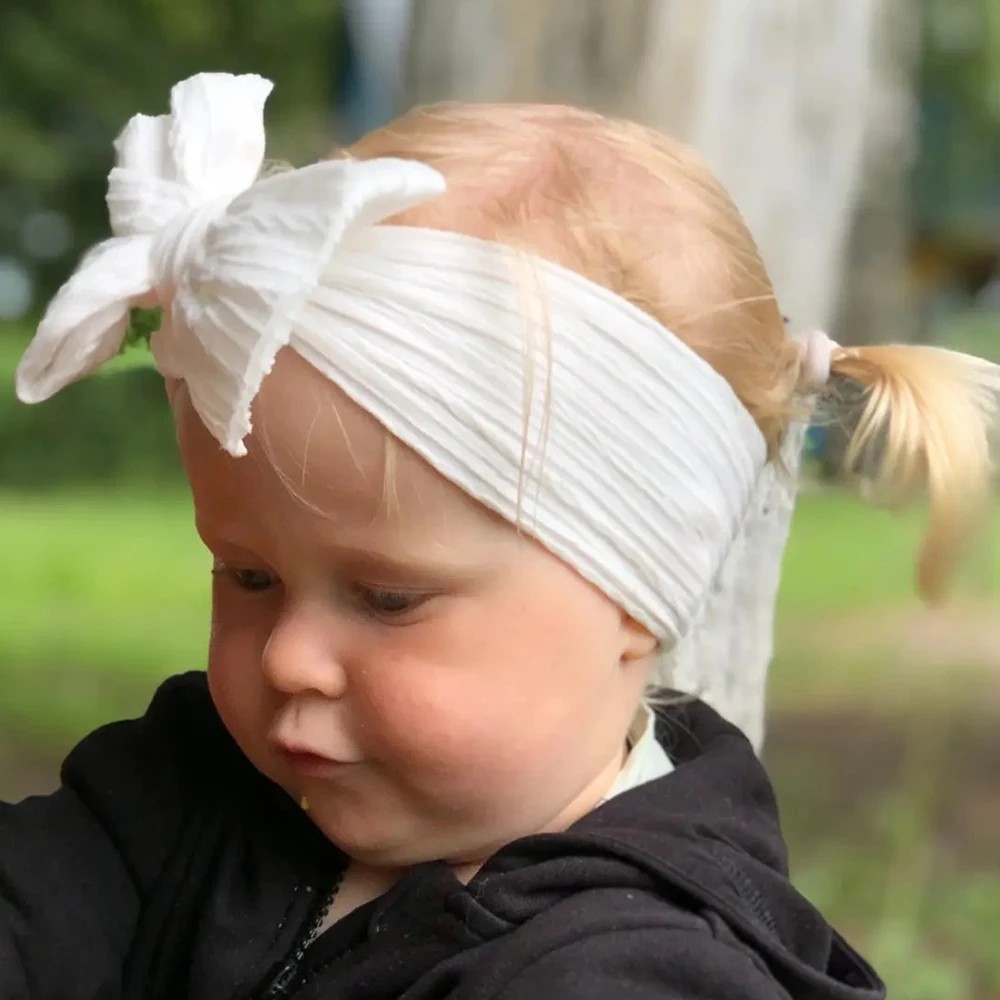Diademas elásticas en diferentes colores para bebés