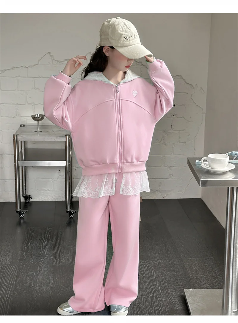 Conjunto completo de abrigo infantil
