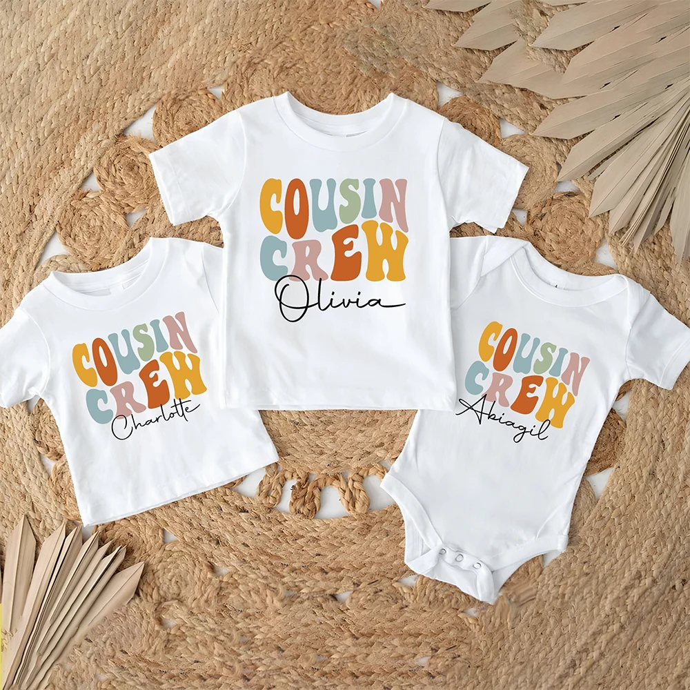 Conjunto familiar Cousins camiseta y pelele para bebé - imagen 5