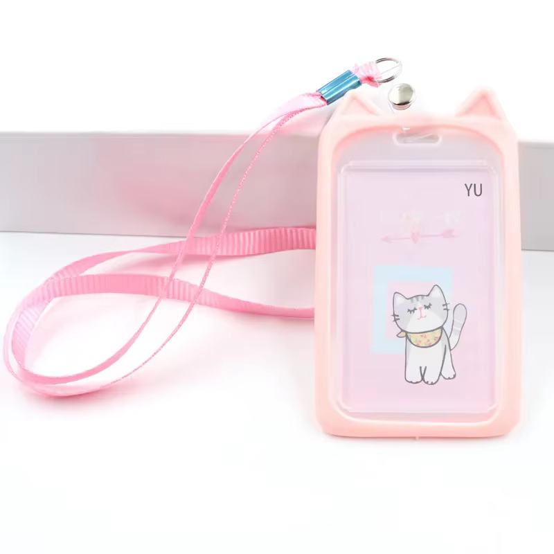 Credencial escolar con carrete retráctil – Diseño colorido para niños - imagen 5