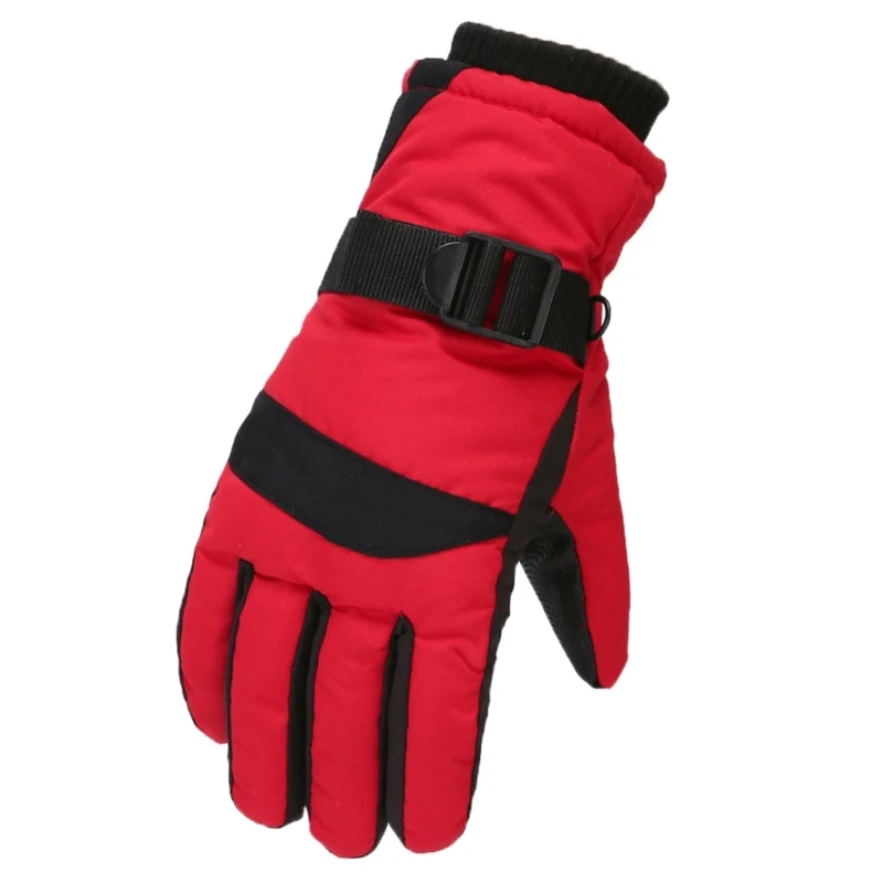 Guantes de esquí impermeables con forro polar grueso - imagen 3