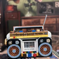 Radio de construcción Vintage para niños – Juguete educativo DIY