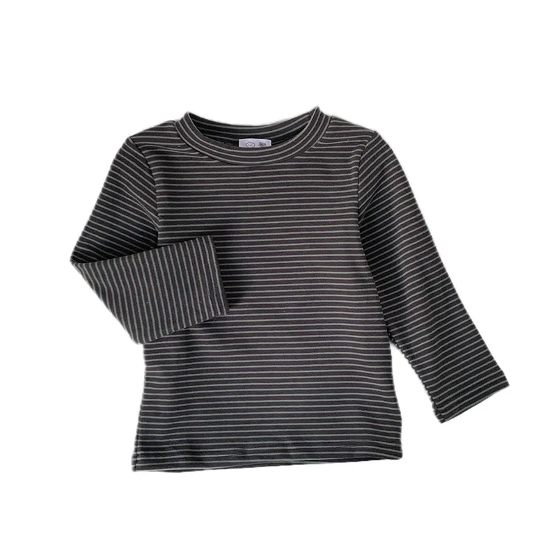 Camiseta de rayas para niños – Primavera y otoño - imagen 2